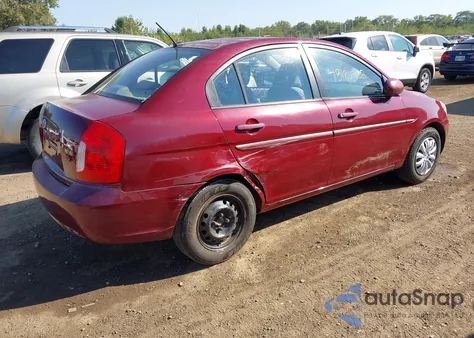 2011 Hyundai Accent Gls from USA, damaged, VIN KMHCN4AC0BU574054